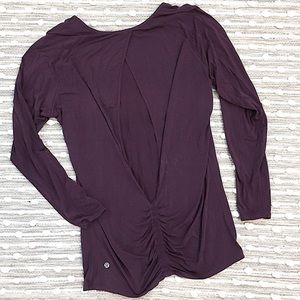 Lululemon - Open back longsleeve